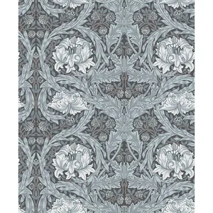 A-Street Prints African Marigold wallpaper, color Dark Blue, SKU 4171-82074