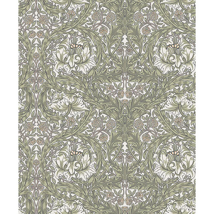 A-Street Prints African Marigold wallpaper, color Green, SKU 4153-82023