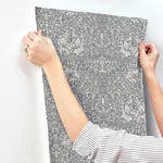 A-Street Prints African Marigold - Grey Wallpaper | Buy Online A-Street Prints African Marigold wallpaper, color Grey, SKU 4153-82025