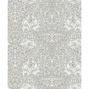 A-Street Prints African Marigold wallpaper, color White, SKU 4153-82022