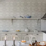 A-Street Prints African Marigold - White Wallpaper | Buy Online A-Street Prints African Marigold wallpaper, color White, SKU 4153-82022