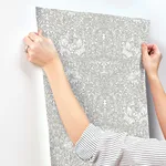 A-Street Prints African Marigold - White Wallpaper | Buy Online A-Street Prints African Marigold wallpaper, color White, SKU 4153-82022
