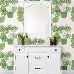 A-Street Prints Aida - Green Wallpaper | Buy Online A-Street Prints Aida wallpaper, color Green, SKU 4014-87558
