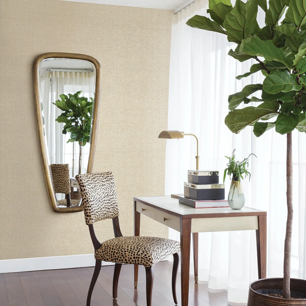 A-Street Prints Aki wallpaper, color Silver, SKU 2972-54774