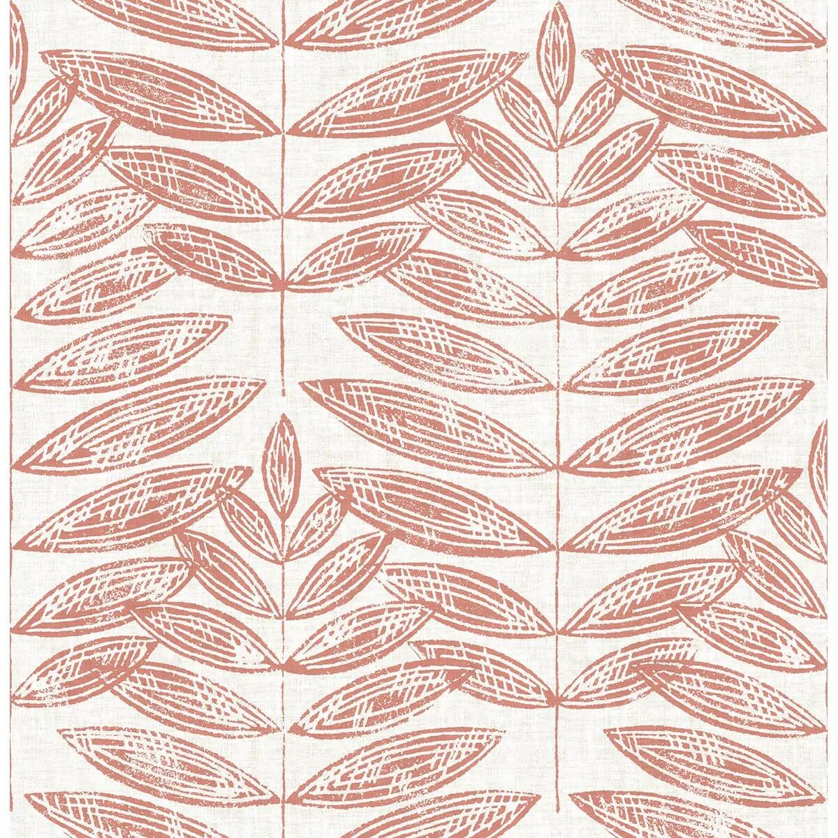A-Street Prints Akira wallpaper, color Coral, SKU 2821-25103