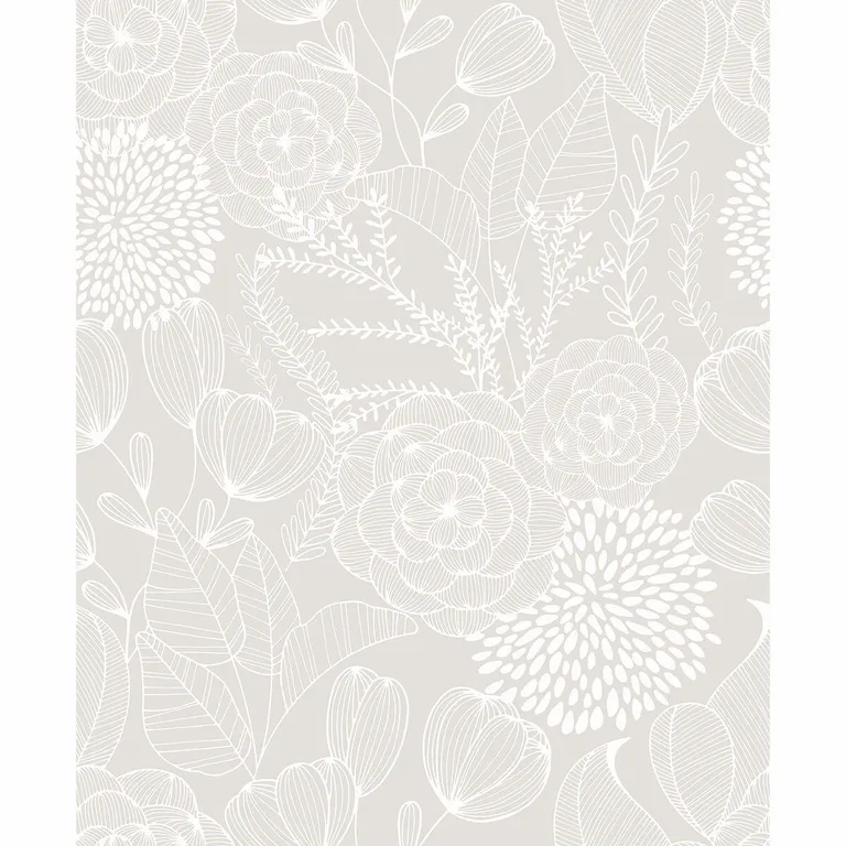 A-Street Prints Alannah wallpaper, color Bone, SKU 2903-25858