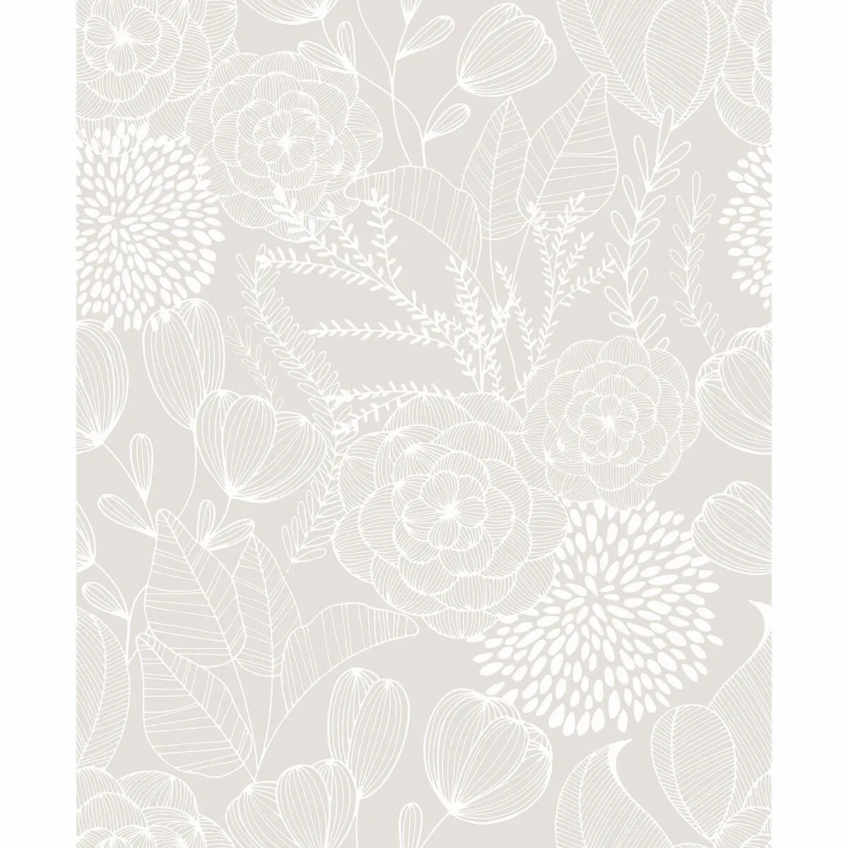 A-Street Prints Alannah wallpaper, color Bone, SKU 2903-25858