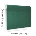 A-Street Prints Alba wallpaper, color Evergreen, SKU 4193-7413