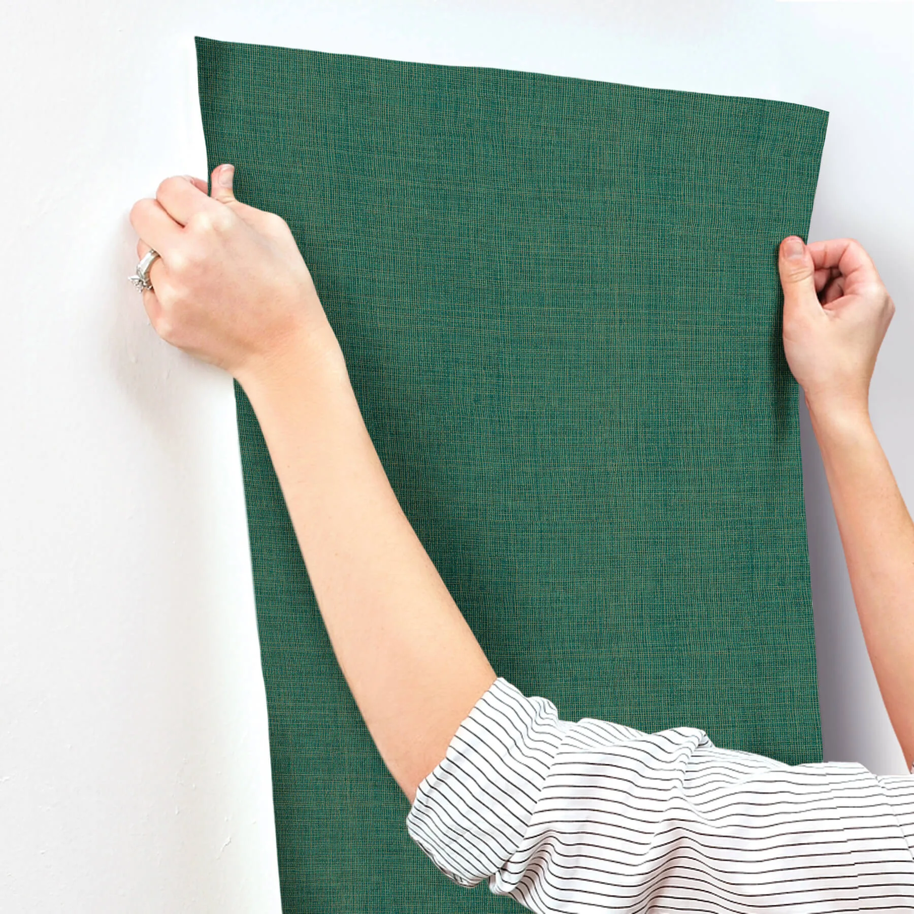 A-Street Prints Alba wallpaper, color Evergreen, SKU 4193-7413