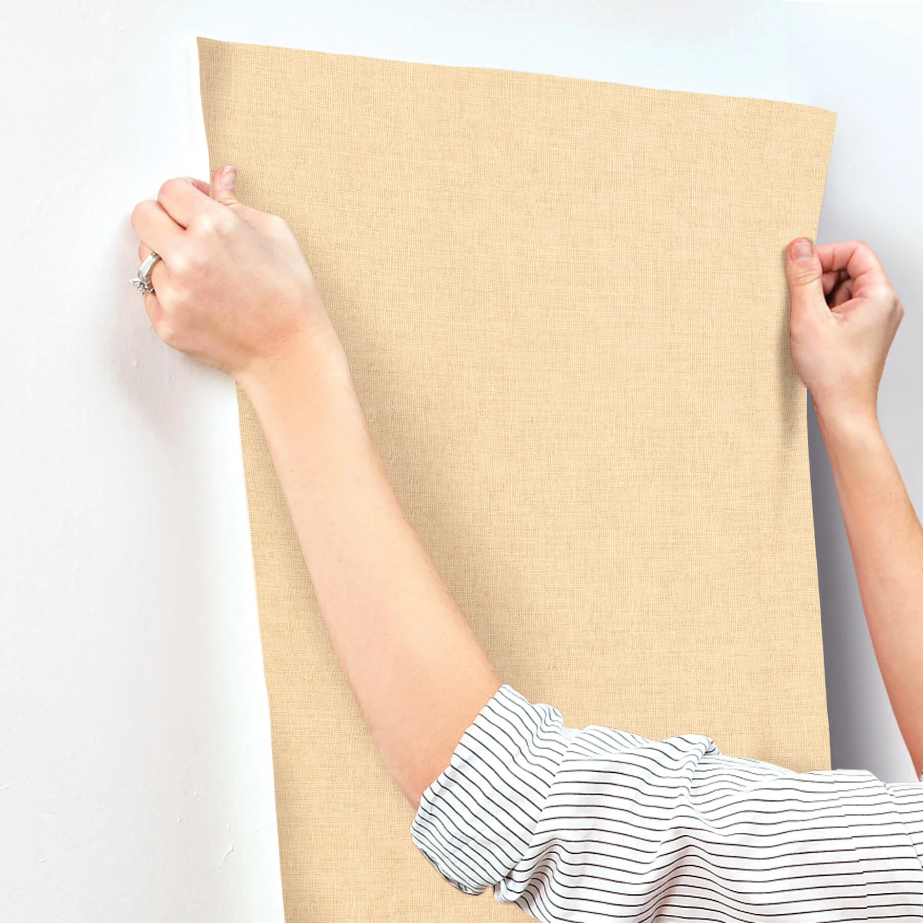 A-Street Prints Alba wallpaper, color Light Yellow, SKU 4193-7405