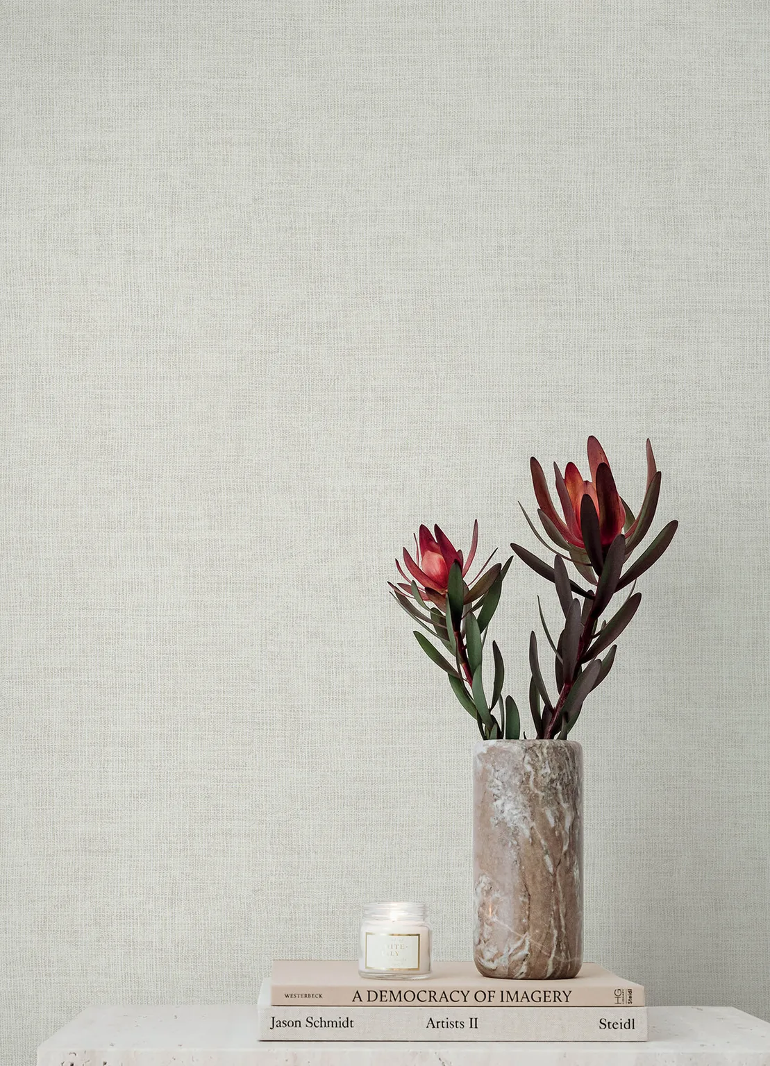 A-Street Prints Alba wallpaper, color Pearl, SKU 4193-7400