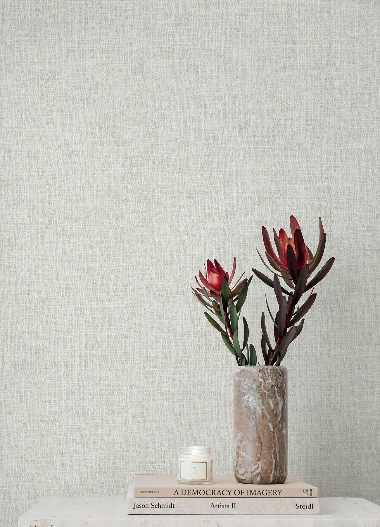 A-Street Prints Alba wallpaper, color Pearl, SKU 4193-7400