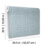 A-Street Prints Albin wallpaper, color Sky Blue, SKU 4177-27715