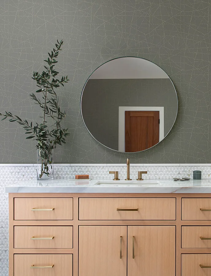 A-Street Prints Alcott wallpaper, color Charcoal, SKU 4141-27126