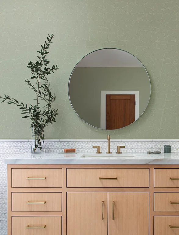 A-Street Prints Alcott wallpaper, color Sage, SKU 4141-27124