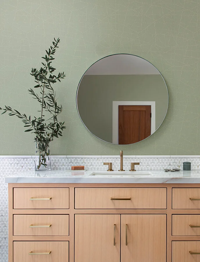 A-Street Prints Alcott wallpaper, color Sage, SKU 4141-27124