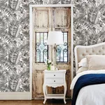 A-Street Prints Alfresco wallpaper, color Black, SKU 2744-24134