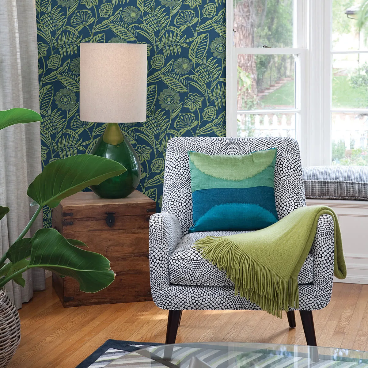 A-Street Prints Alma wallpaper, color Blue, SKU 2969-87527
