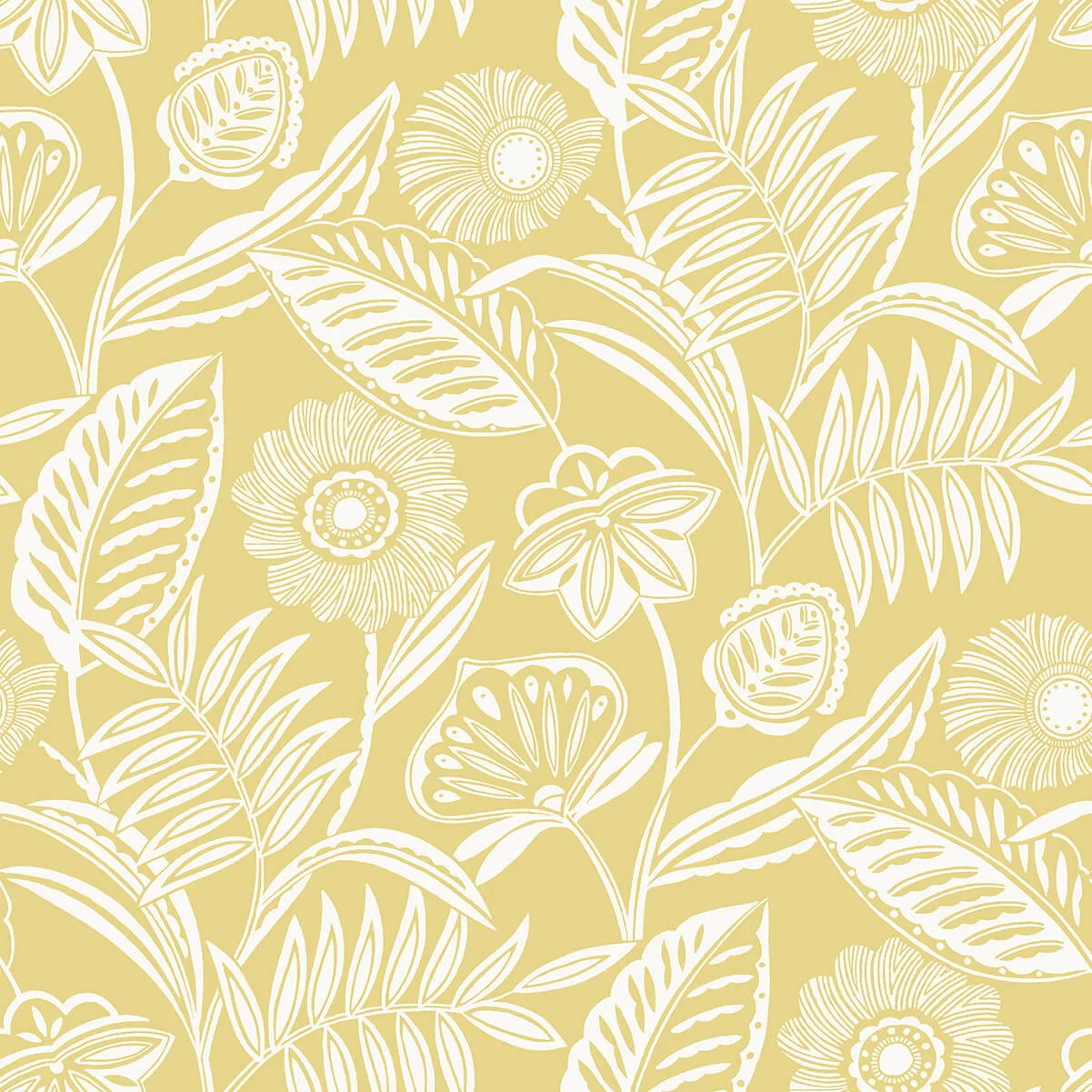 A-Street Prints Alma wallpaper, color Yellow, SKU 2969-87529