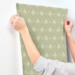 A-Street Prints Alma - Moss Wallpaper | Buy Online A-Street Prints Alma wallpaper, color Moss, SKU 4201-48030