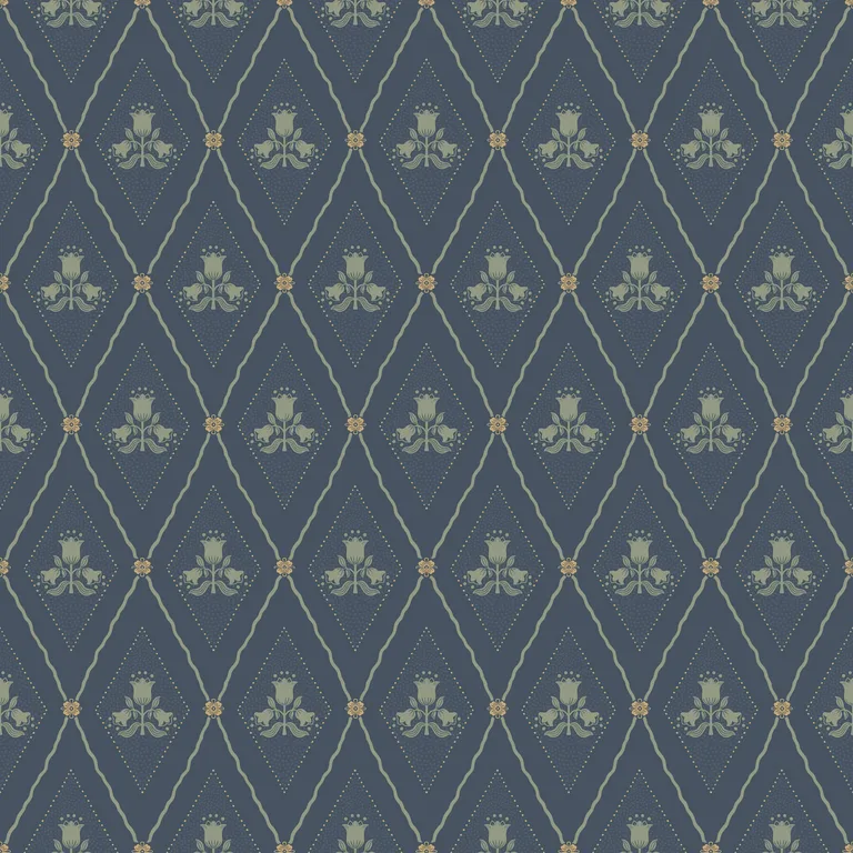 A-Street Prints Alma wallpaper, color Navy, SKU 4201-48033
