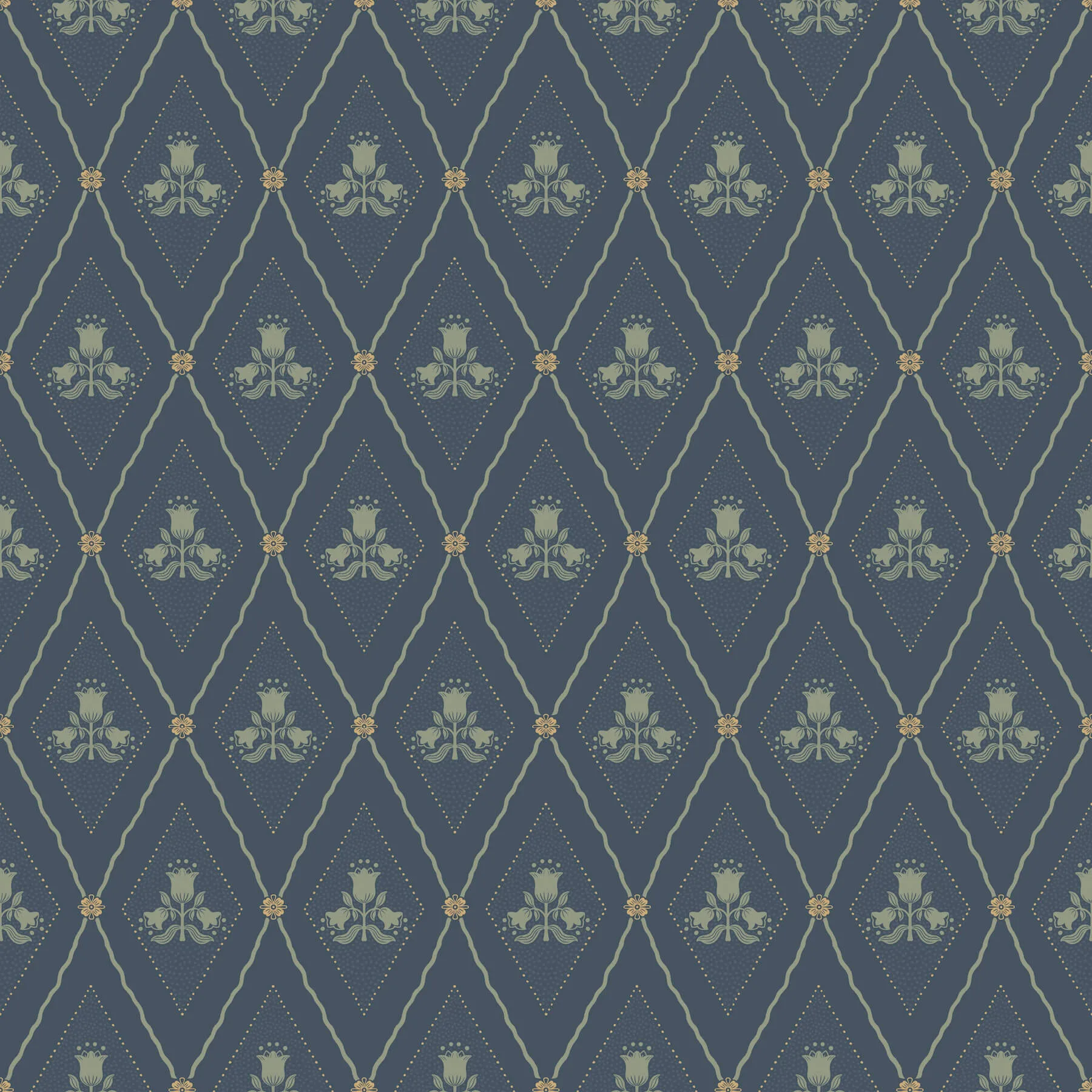 A-Street Prints Alma wallpaper, color Navy, SKU 4201-48033