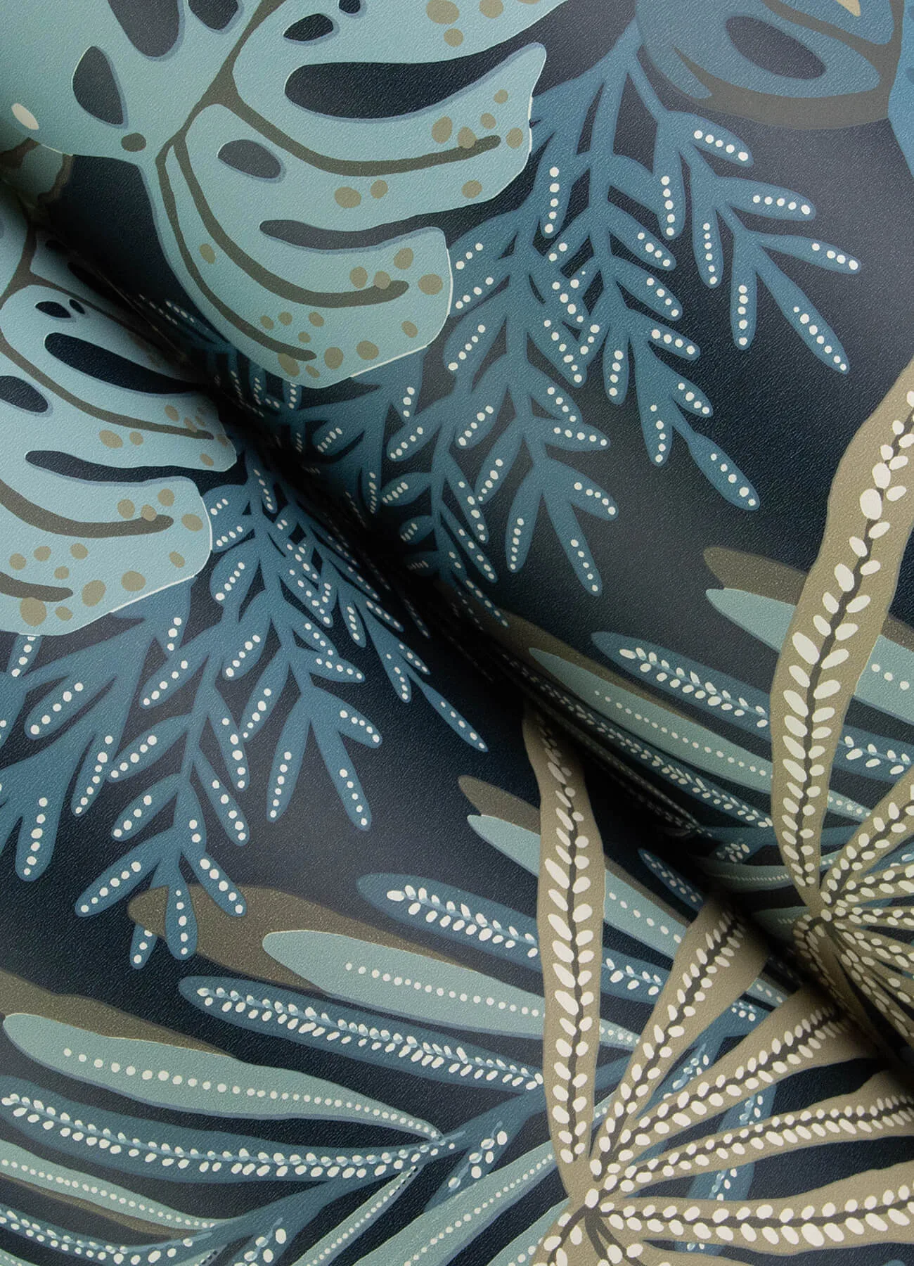 A-Street Prints Alocasia - Blue Wallpaper | Buy Online A-Street Prints Alocasia wallpaper, color Blue, SKU 4177-27735