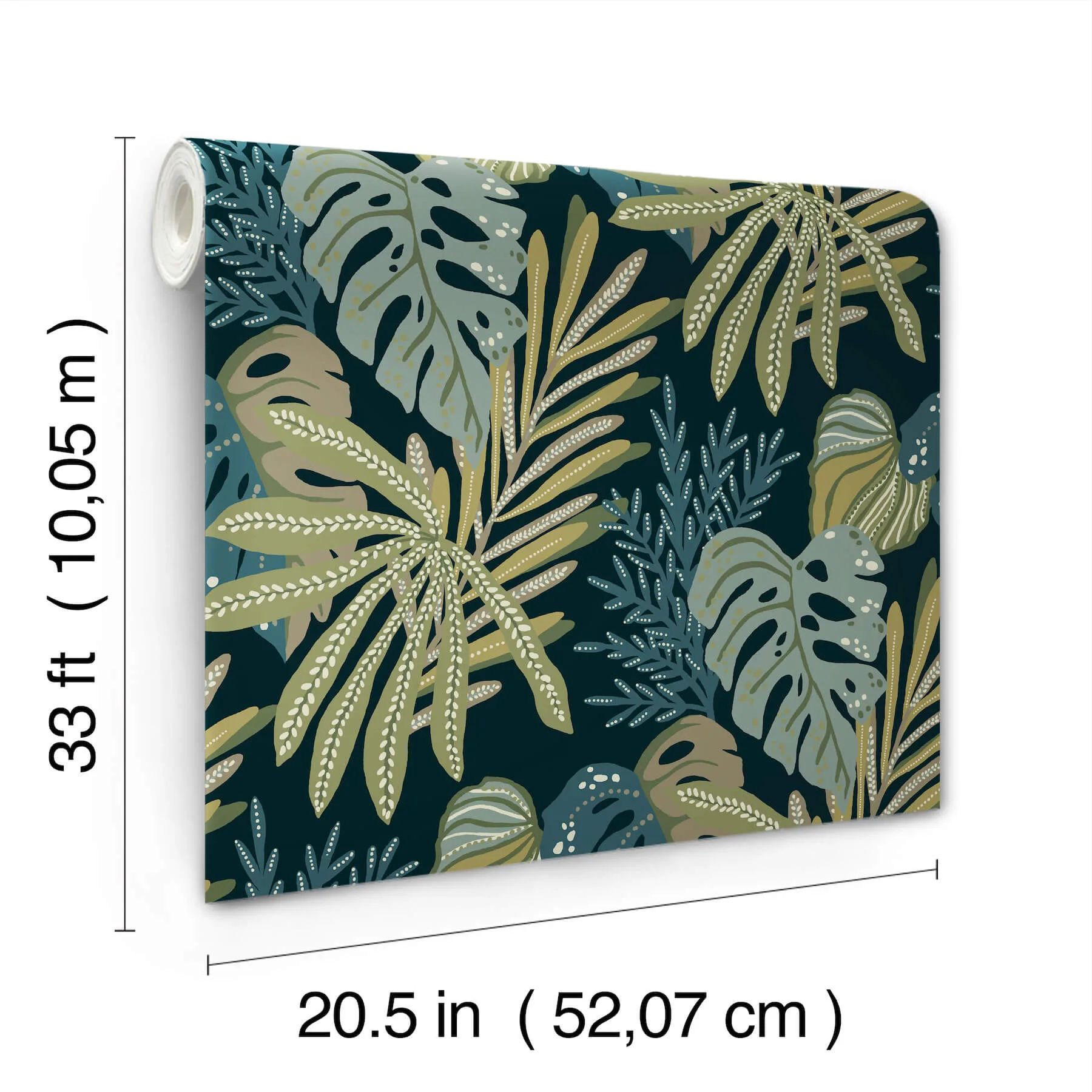 A-Street Prints Alocasia - Green Wallpaper | Buy Online A-Street Prints Alocasia wallpaper, color Green, SKU 4177-27739