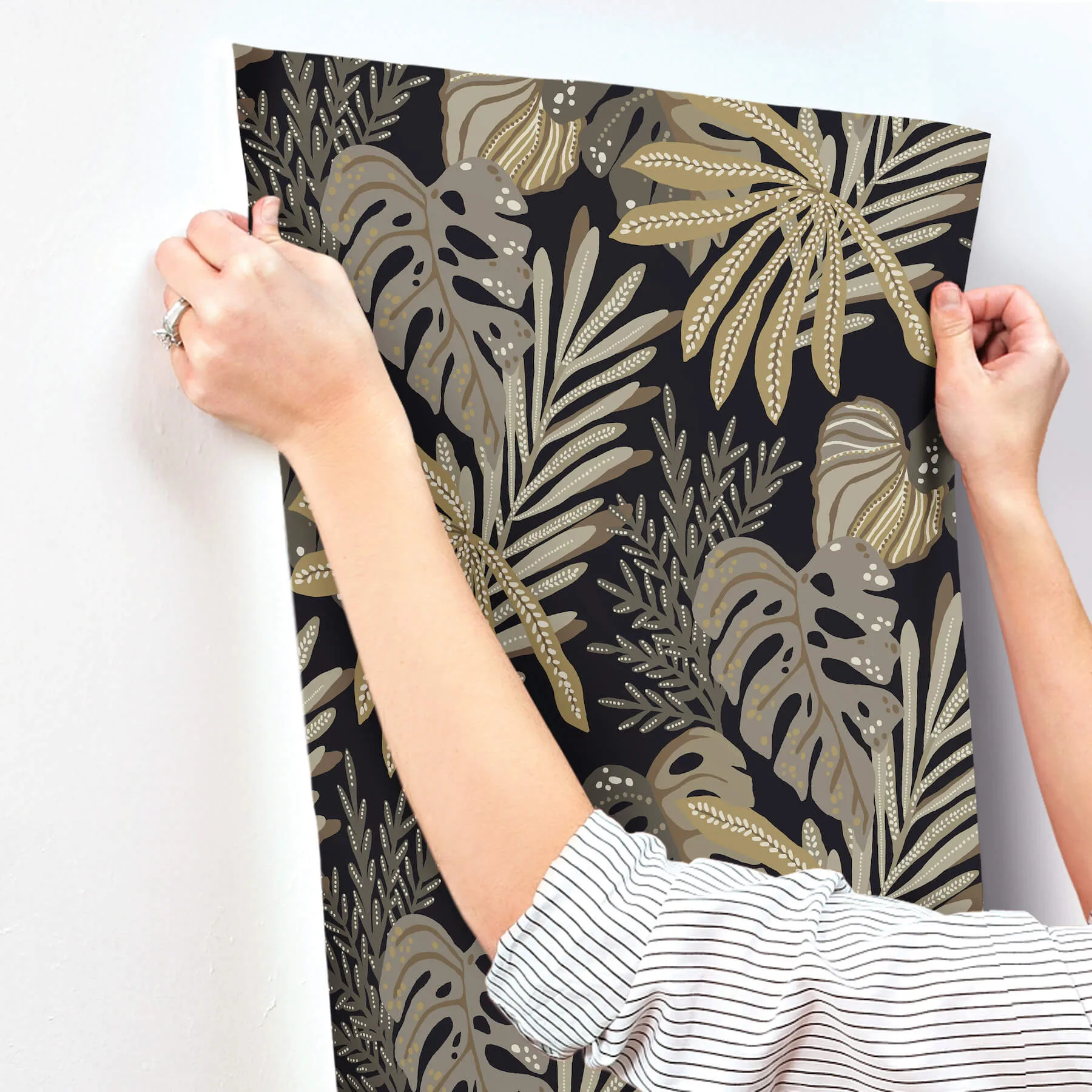 A-Street Prints Alocasia - Neutral Wallpaper | Buy Online A-Street Prints Alocasia wallpaper, color Neutral, SKU 4177-27736