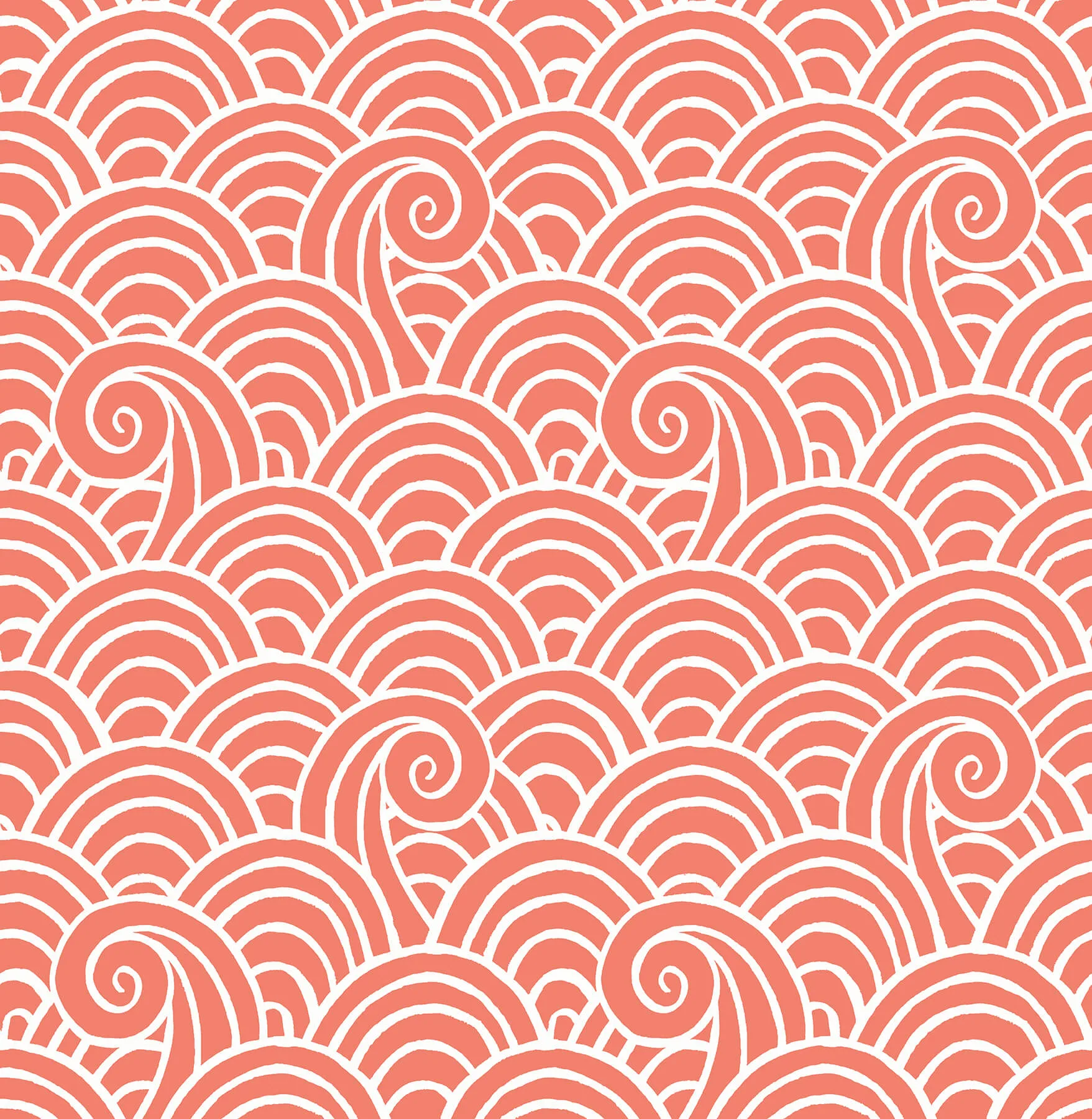 A-Street Prints Alorah wallpaper, color Coral, SKU 4081-26306