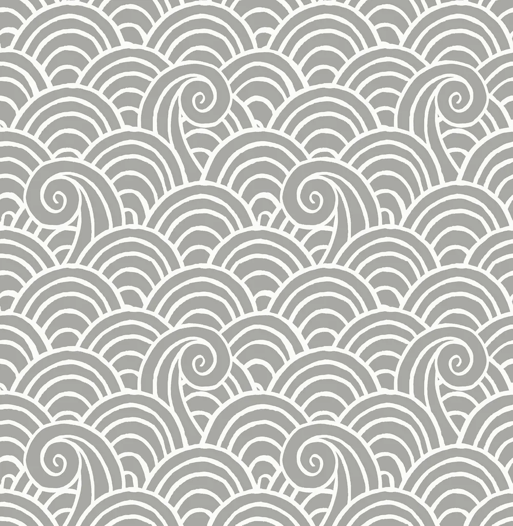 A-Street Prints Alorah wallpaper, color Grey, SKU 4081-26308