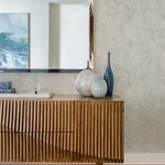 A-Street Prints Amesemi wallpaper, color Off White, SKU 4105-86614