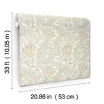 A-Street Prints Anemone - Light Green Wallpaper | Buy Online A-Street Prints Anemone wallpaper, color Light Green, SKU 4153-82002