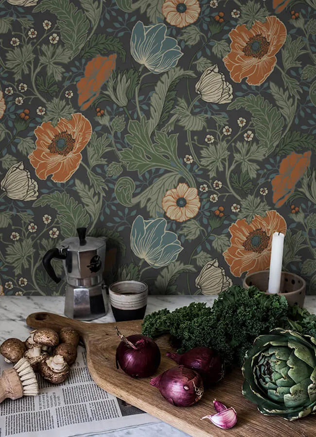 A-Street Prints Anemone - Multicolor Wallpaper | Buy Online A-Street Prints Anemone wallpaper, color Multicolor, SKU 4080-33003