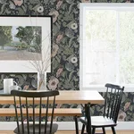 A-Street Prints Anemone - Navy Wallpaper | Buy Online A-Street Prints Anemone wallpaper, color Navy, SKU 4080-44103
