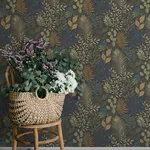 A-Street Prints Ängslycka - Charcoal Wallpaper | Buy Online A-Street Prints Ängslycka wallpaper, color Charcoal, SKU 4201-20105