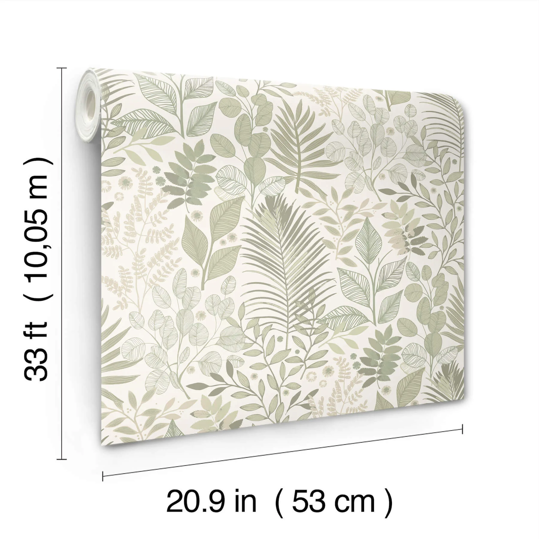 A-Street Prints Ängslycka - Green Wallpaper | Buy Online A-Street Prints Ängslycka wallpaper, color Green, SKU 4201-20102