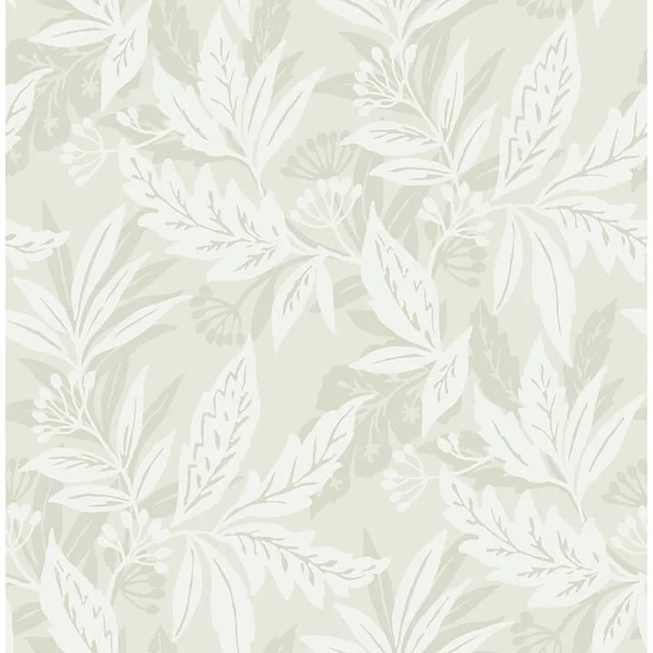 A-Street Prints Anita wallpaper, color Dove, SKU 4155-27329