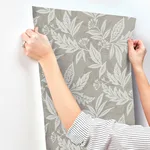 A-Street Prints Anita - Pewter Wallpaper | Buy Online A-Street Prints Anita wallpaper, color Pewter, SKU 4155-27327