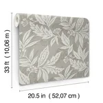 A-Street Prints Anita - Pewter Wallpaper | Buy Online A-Street Prints Anita wallpaper, color Pewter, SKU 4155-27327