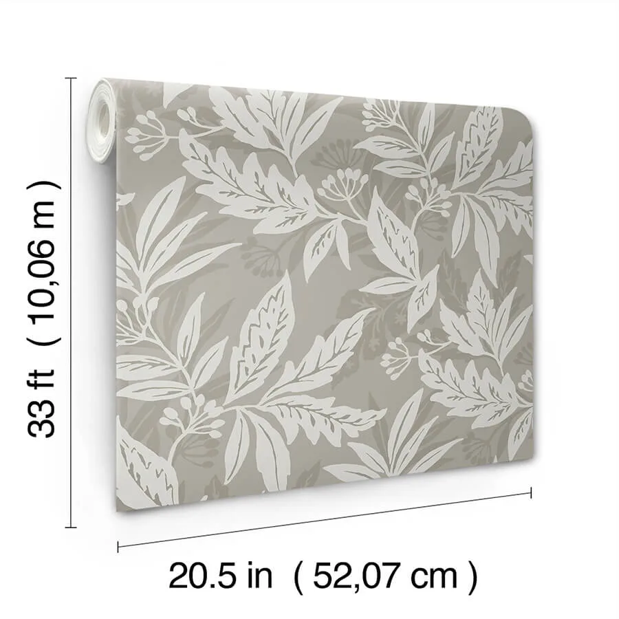 A-Street Prints Anita - Pewter Wallpaper | Buy Online A-Street Prints Anita wallpaper, color Pewter, SKU 4155-27327