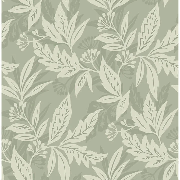 A-Street Prints Anita wallpaper, color Sage, SKU 4155-27326