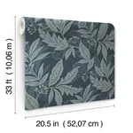 A-Street Prints Anita - Teal Wallpaper | Buy Online A-Street Prints Anita wallpaper, color Teal, SKU 4155-27325