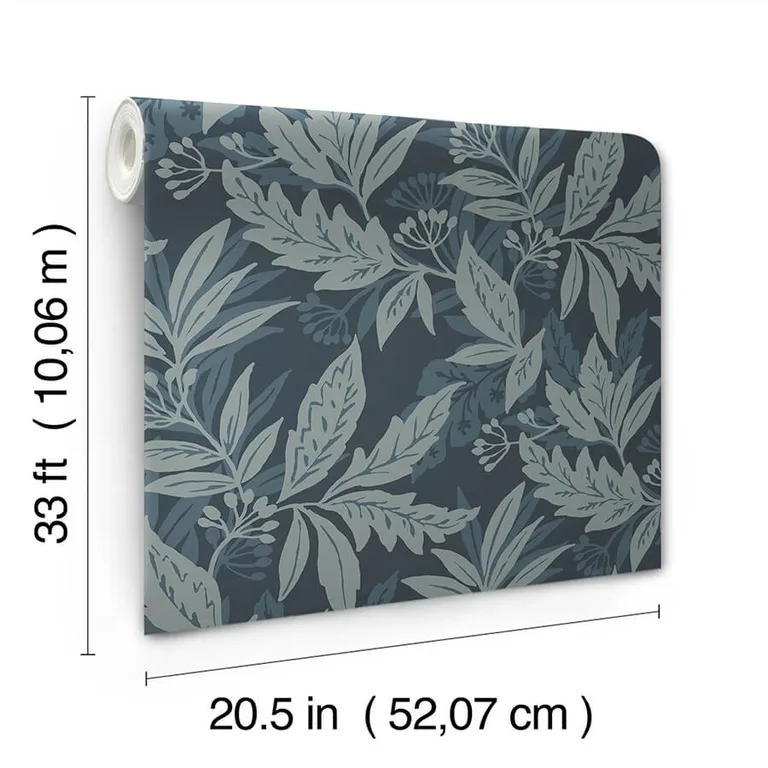 A-Street Prints Anita wallpaper, color Teal, SKU 4155-27325