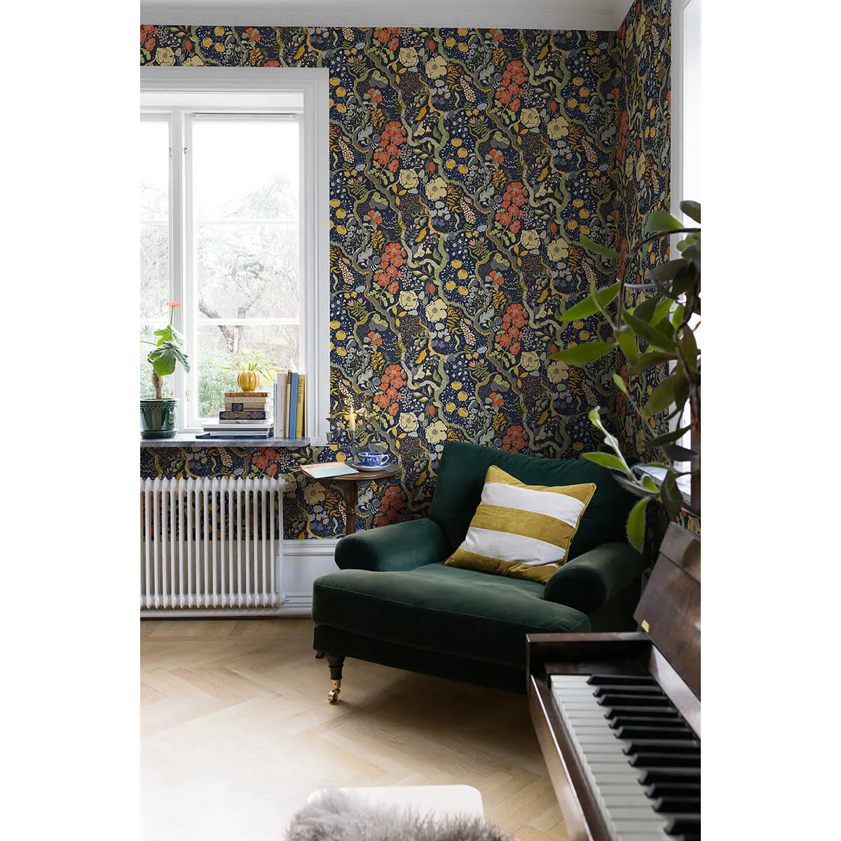 A-Street Prints Ann wallpaper, color Blue, SKU 2932-65101