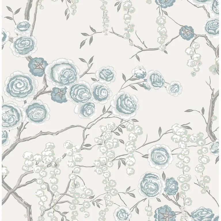 A-Street Prints  wallpaper, color Aqua, SKU 2785-24832