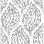 A-Street Prints Arboretum wallpaper, color Fog, SKU 2656-004062