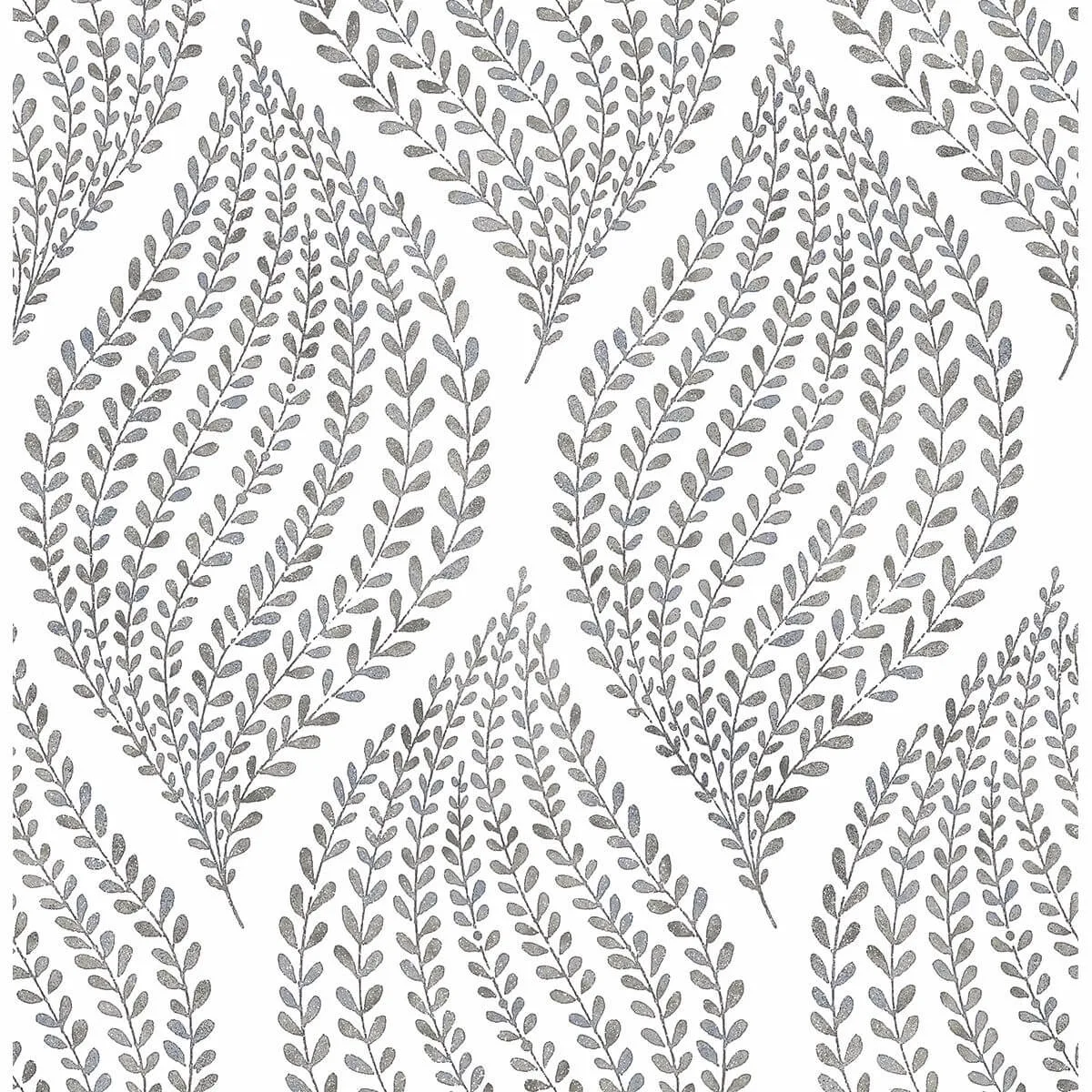 A-Street Prints Arboretum wallpaper, color Fog, SKU 2656-004062