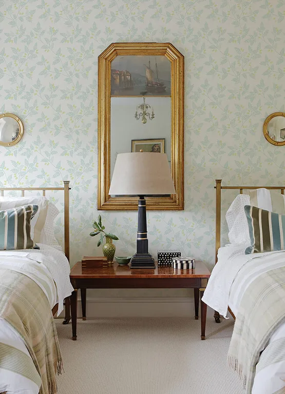 A-Street Prints Ardell wallpaper, color Seafoam, SKU 4074-26601
