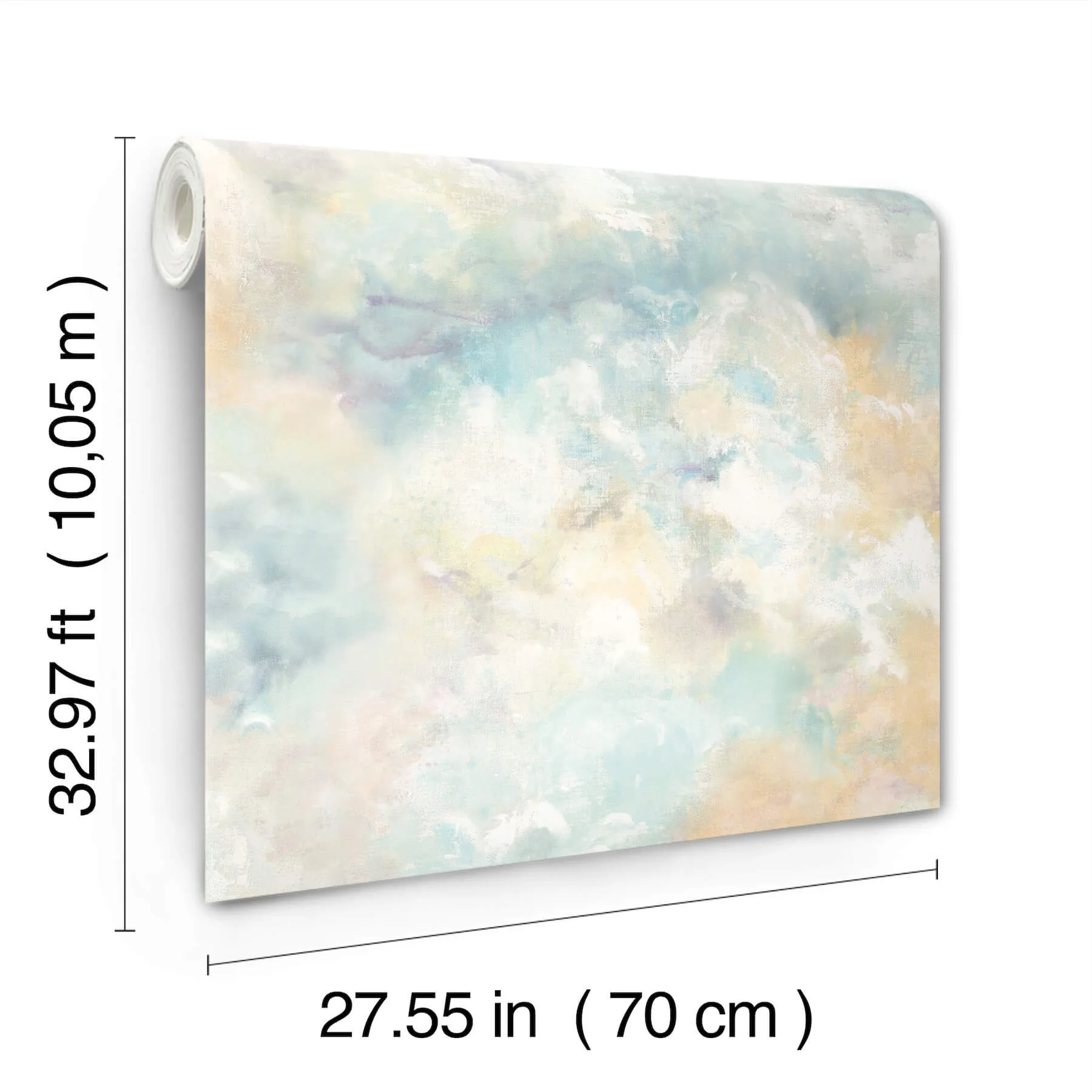 A-Street Prints Aria wallpaper, color Aquamarine, SKU 4193-7462